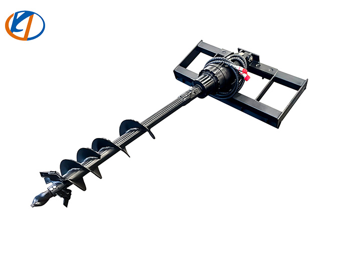 AM014 Skid Steer Auger with 3 Bits In 9'',12'',18''