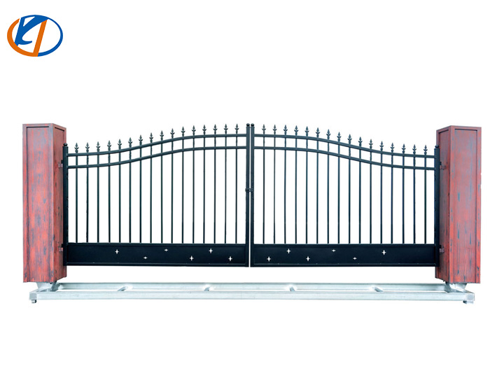 KJ K1619 16FT&19FT Metal Farm Driveway Gate Set