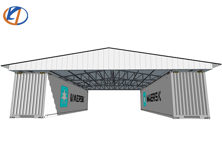 KJ K4036 36FT x 40FT Container Roof Kit